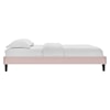 Modway Reagan Reagan Twin Velvet Platform Bed