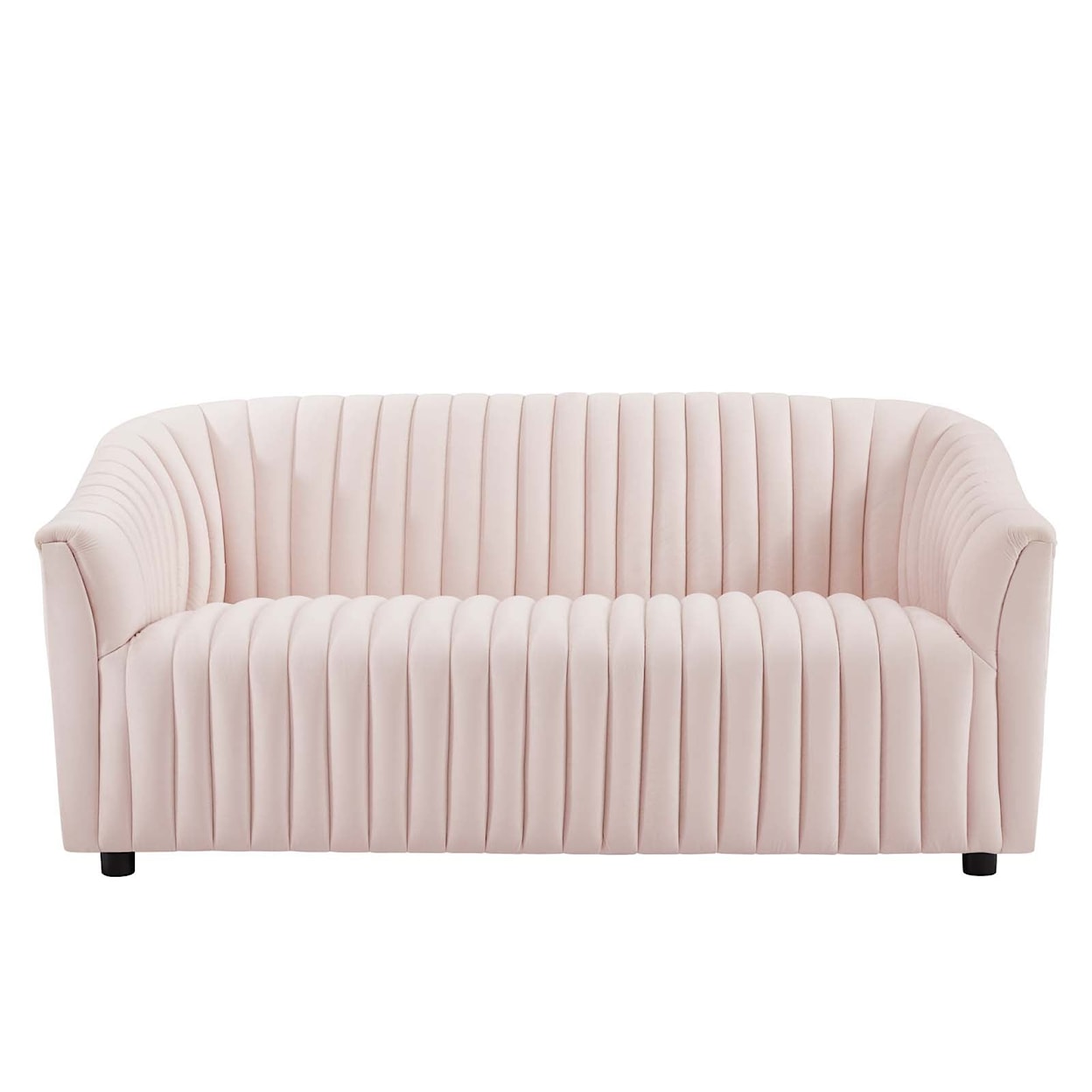 Modway Announce Announce Velvet Channel Loveseat