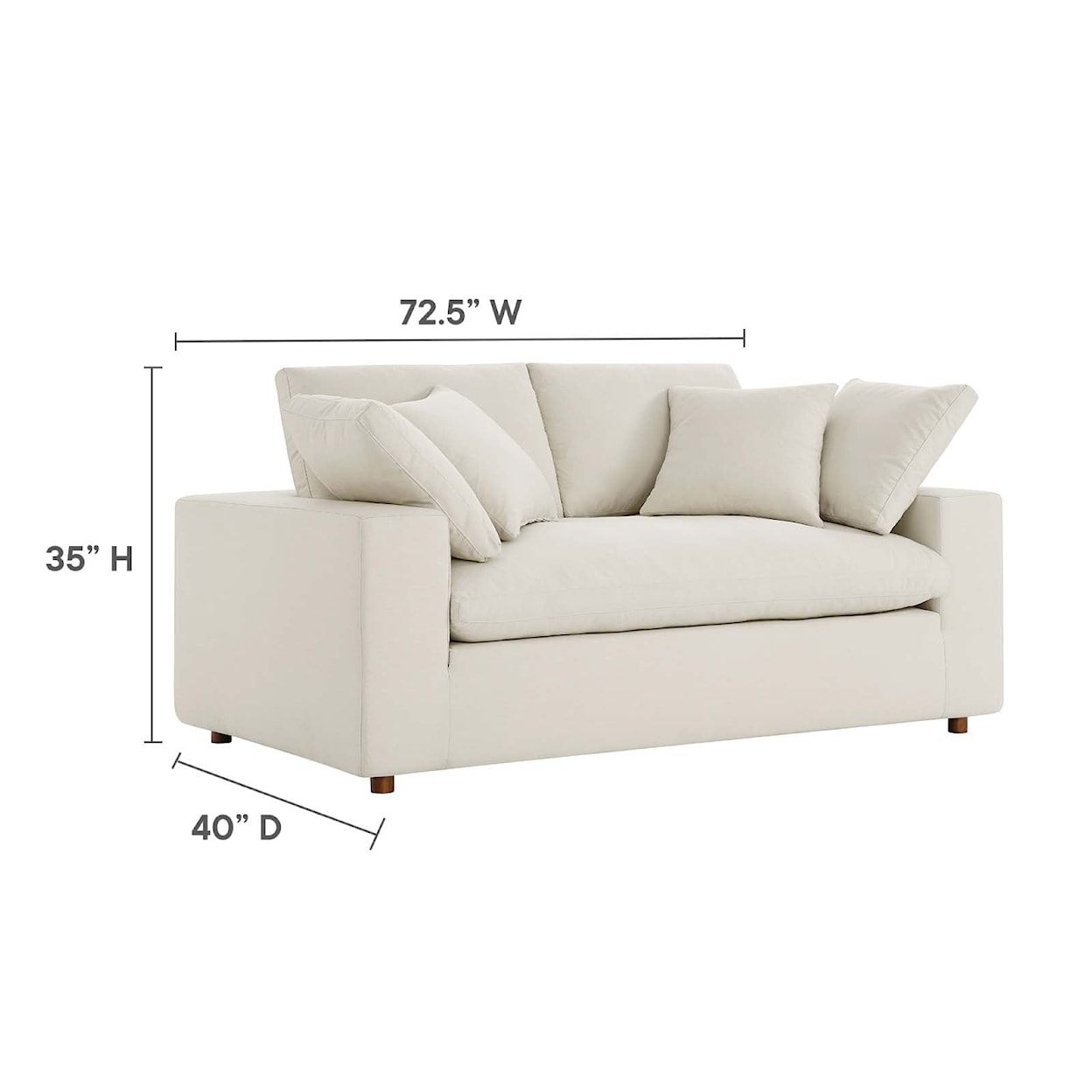 Modway Commix Loveseat