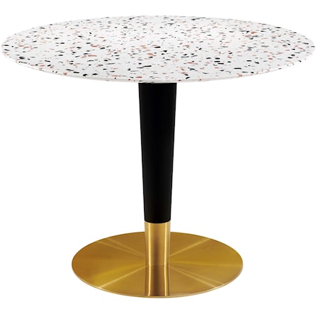 Zinque 40" Round Terrazzo Dining Table