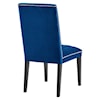 Modway Catalyst Velvet Dining Side Chairs - Set of 2