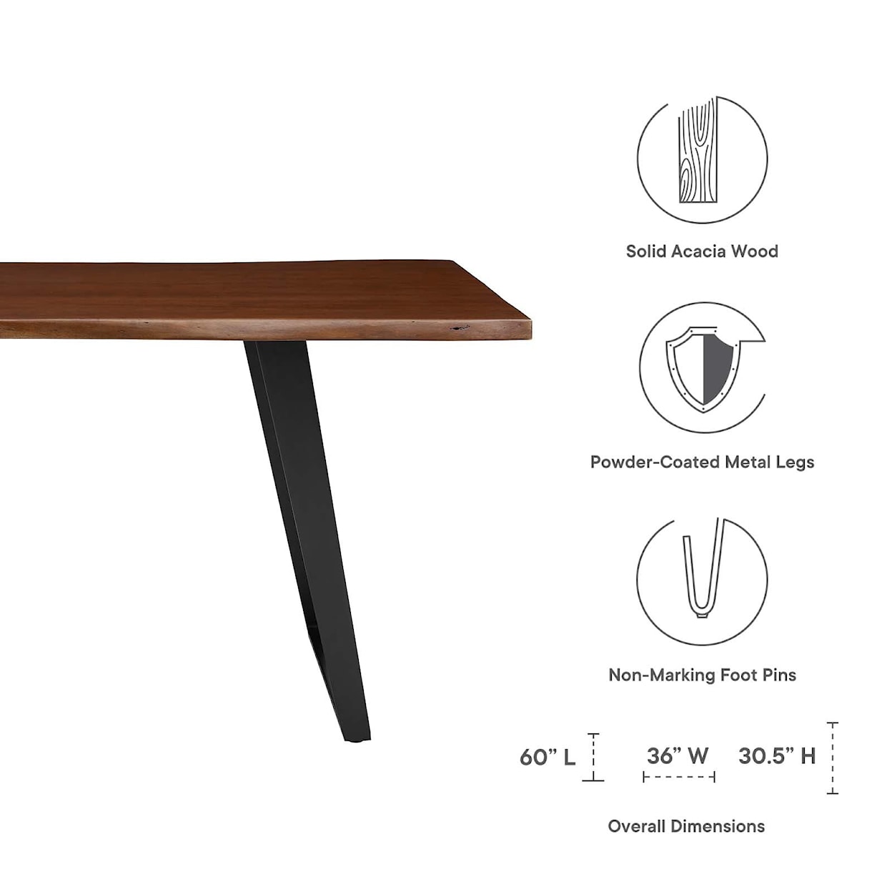 Modway Astound Astound 60" Dining Table