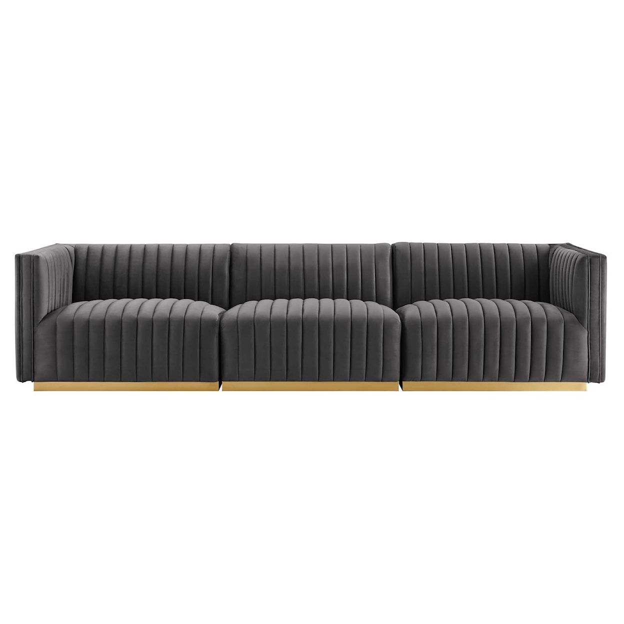 Modway Conjure Velvet Sofa