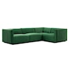 Modway Conjure Velvet 4-Piece Sectional