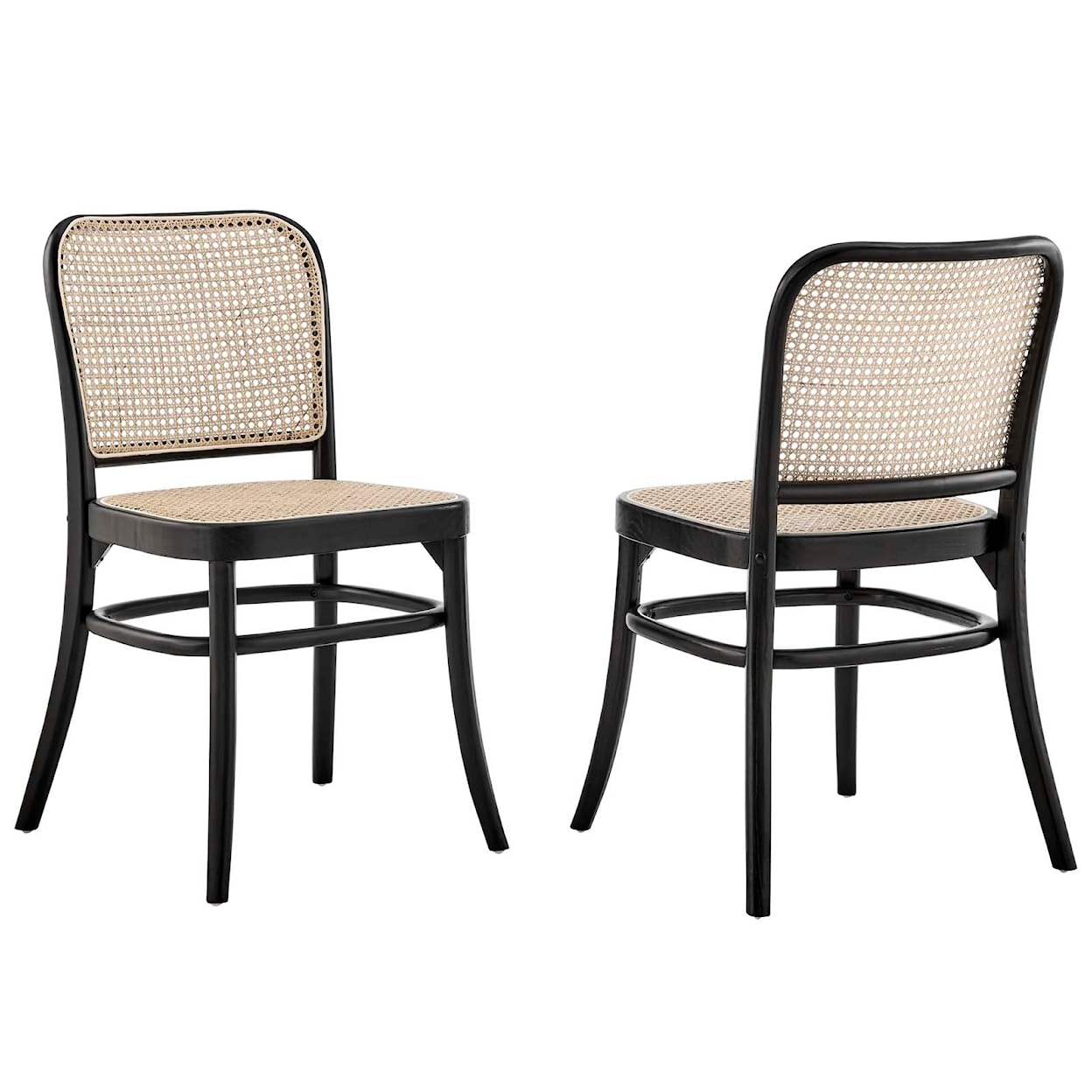 Modway Winona Winona Wood Dining Side Chair Set of 2