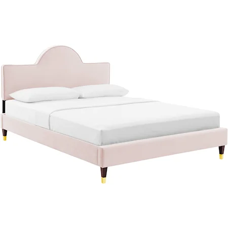 Aurora Velvet King Bed