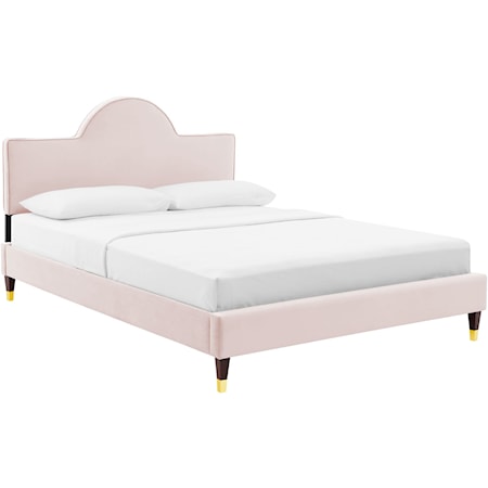 Aurora Velvet King Bed