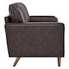 Modway Valour Valour Leather Loveseat