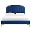 Modway Colette Colette Twin Velvet Platform Bed