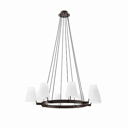 Surround 8-Light Chandelier