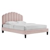 Modway Daisy Daisy Velvet Full Platform Bed