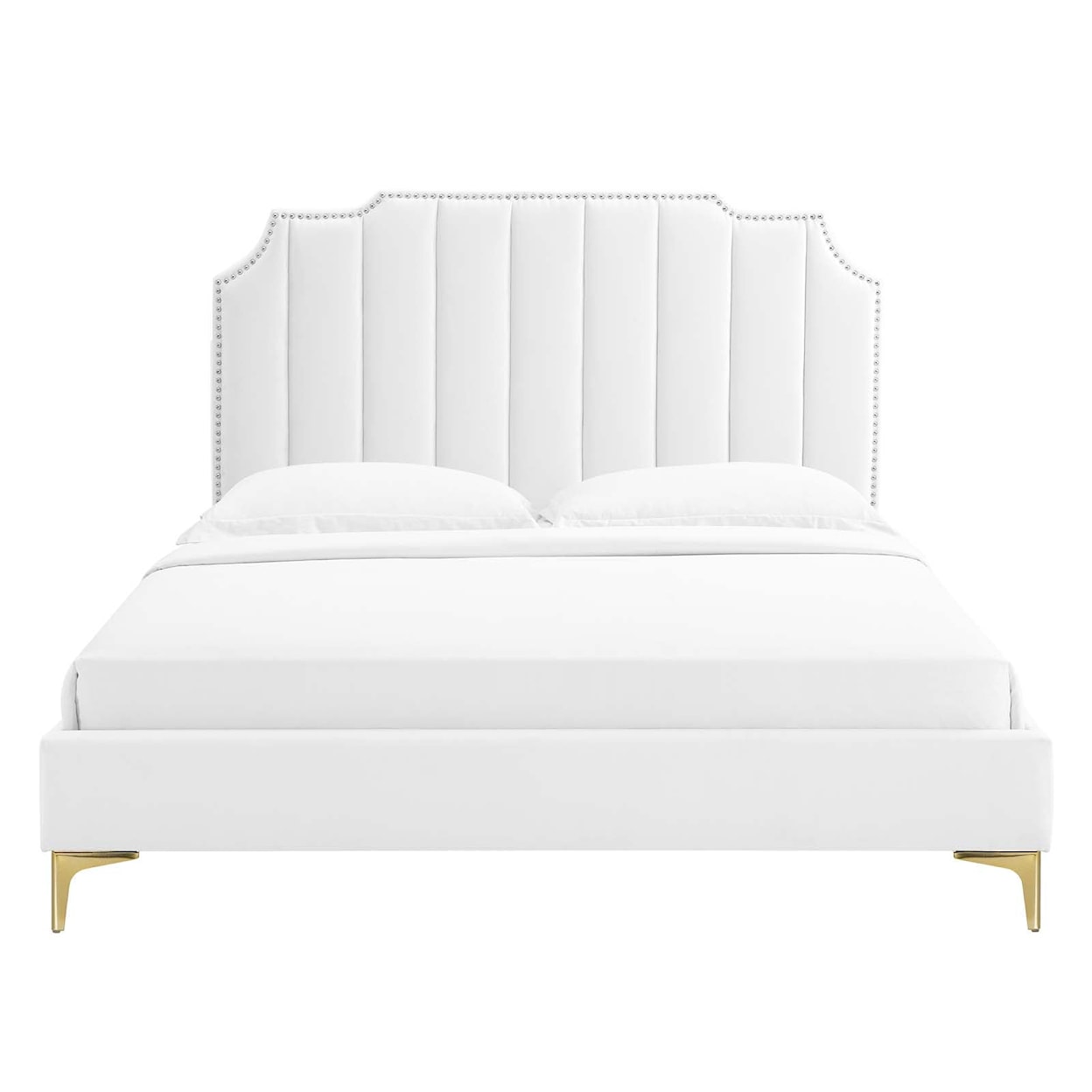 Modway Colette Colette Twin Velvet Platform Bed