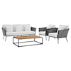 Modway Stance Stance 4 Piece Outdoor Sofa Set