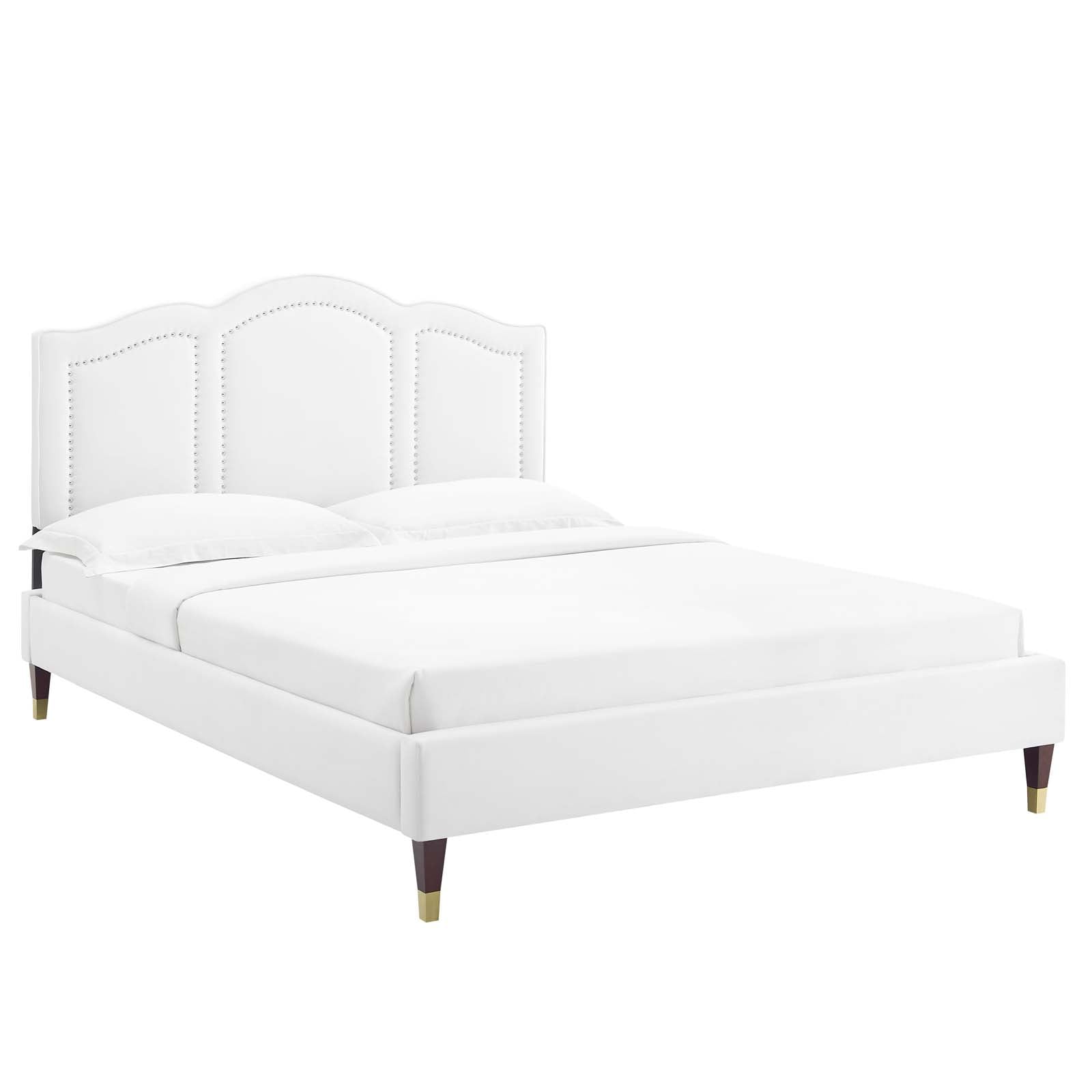 Modway Emerson Emerson Performance Velvet King Platform Bed Value