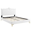 Modway Clara Clara Velvet Queen Platform Bed