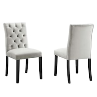 Duchess Performance Velvet Dining Chairs - Set of 2