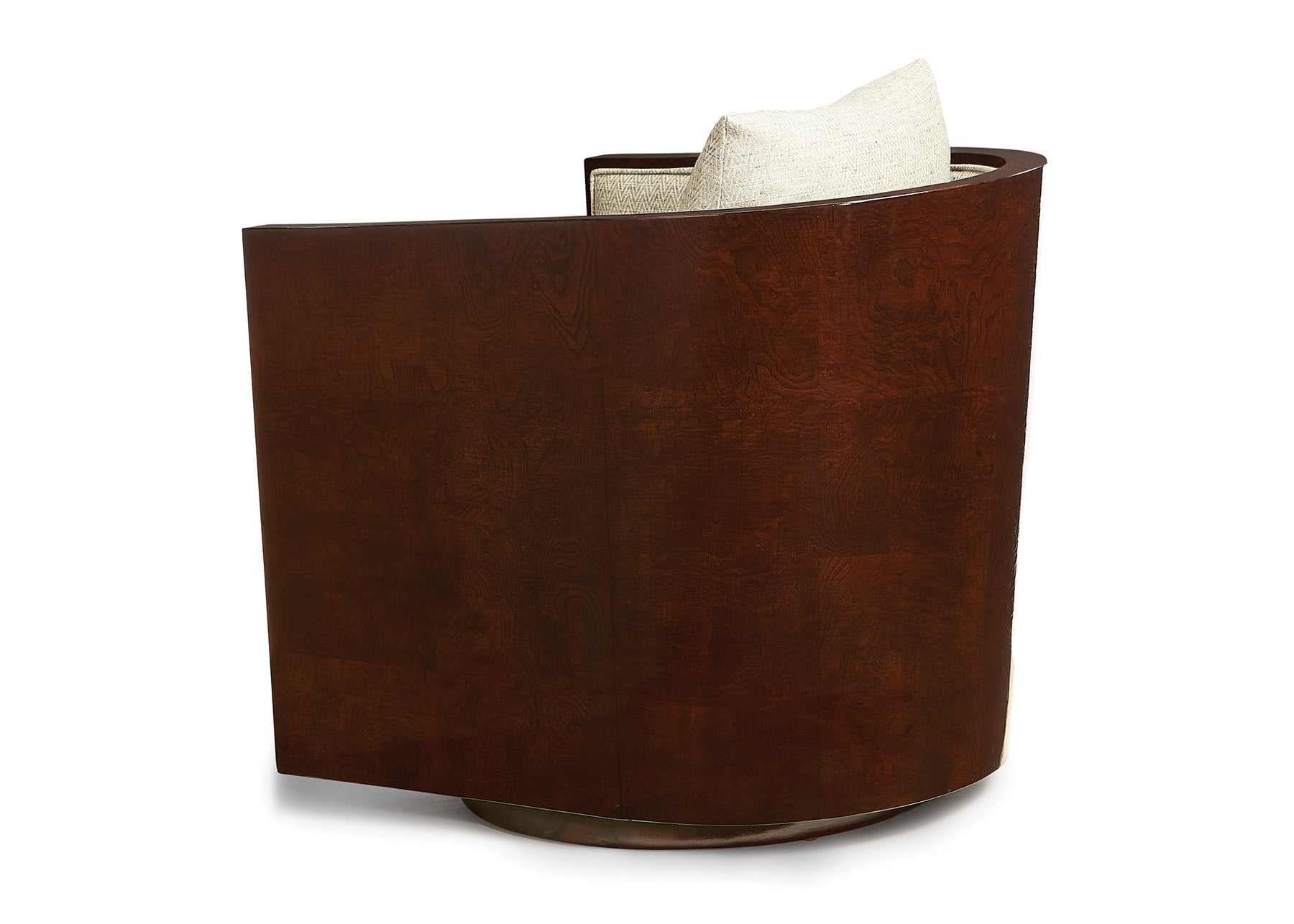 Giancarlos Barrel Swivel Chair