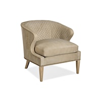 Transitional Alaina Quilted Chair
