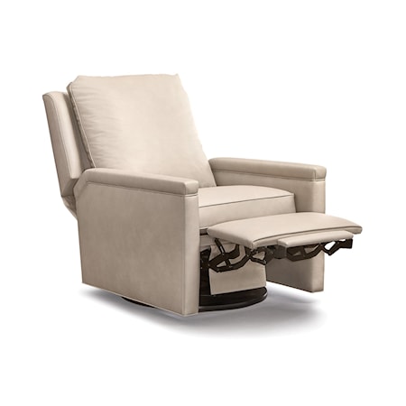 Swivel Power Recliner with Battery