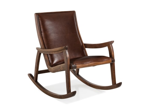 Transitional Yachtsman Rocking Chair