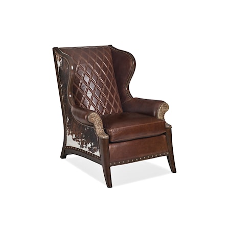 Painter's Quilted Wing Chair