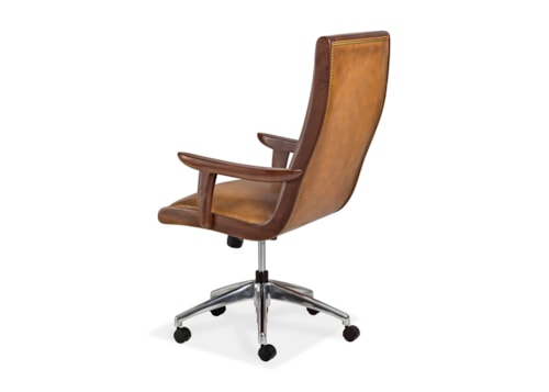Transitional Yachtsman Swivel Tilt Chair