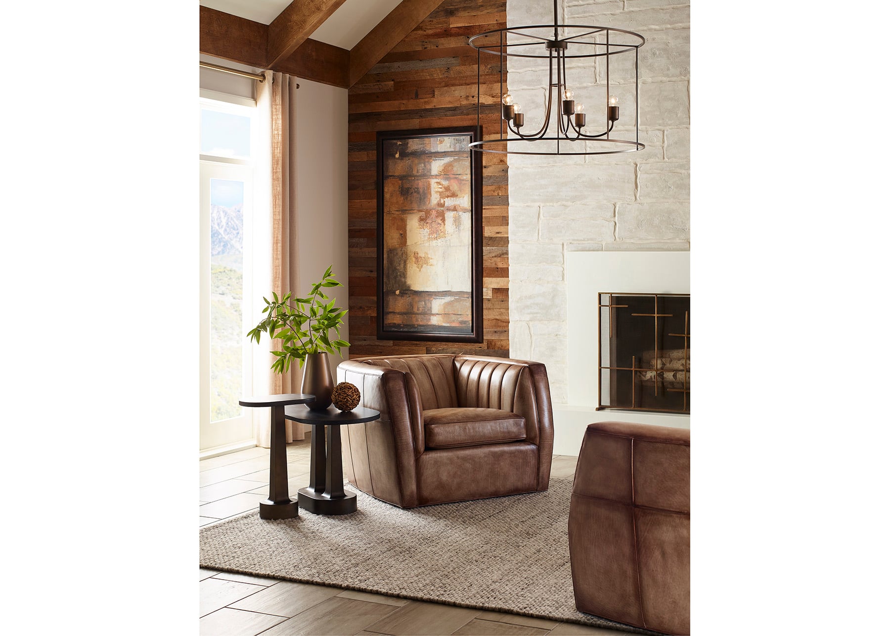 Hancock and Moore Aviator Aviator Swivel Chair