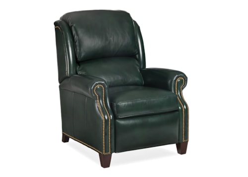 Traditional Power Recliner with Rolled Arms