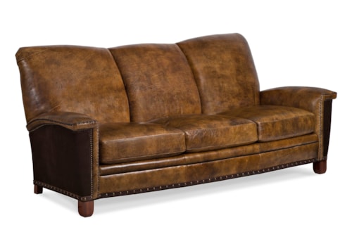 Transitional Tulip Club Sofa