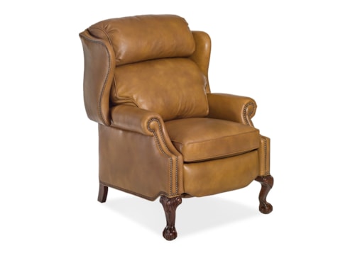 Traditional Sterling Bustleback High Leg Power Recliner