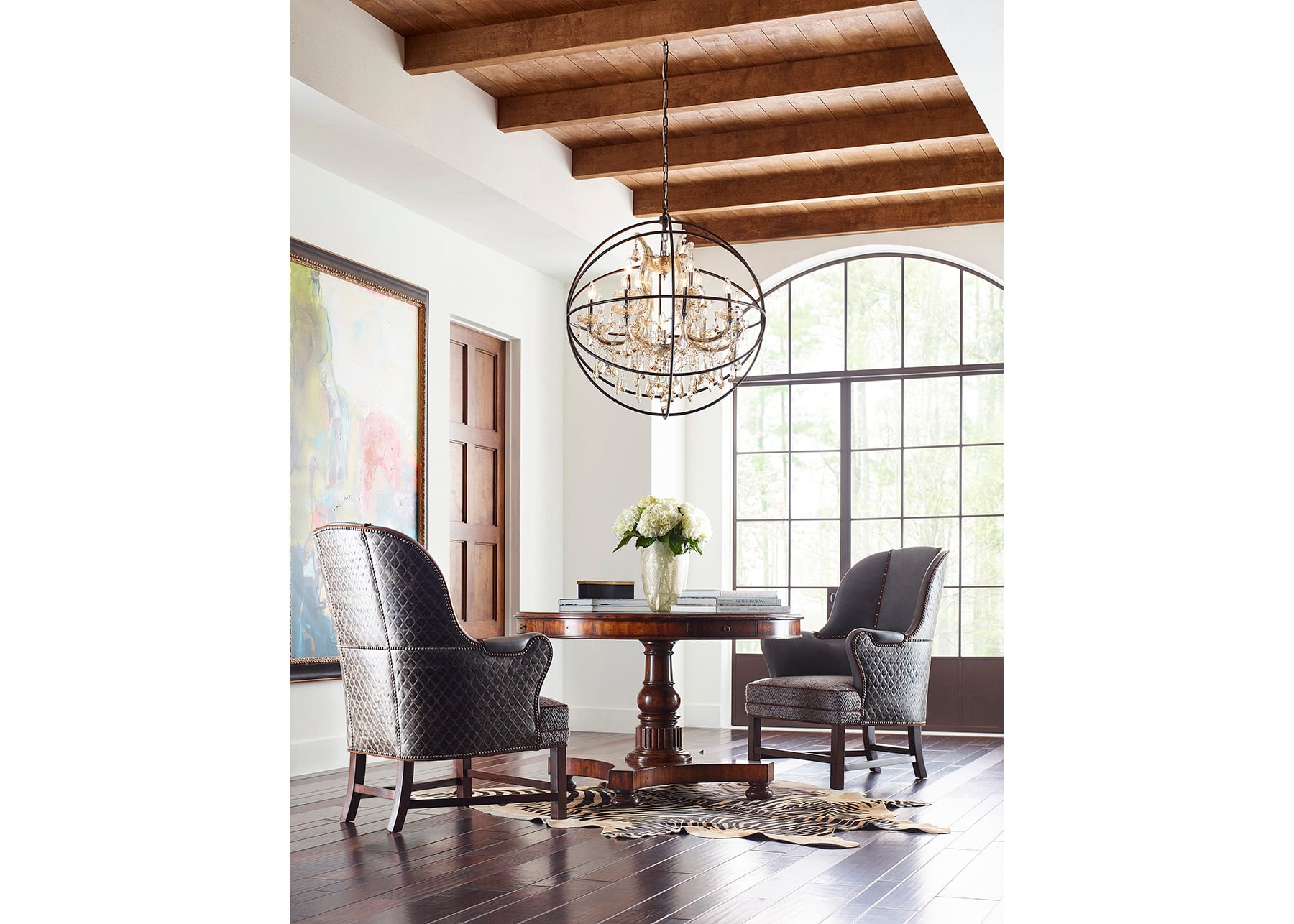 Hancock and Moore Faulkner Faulkner Wing Chair