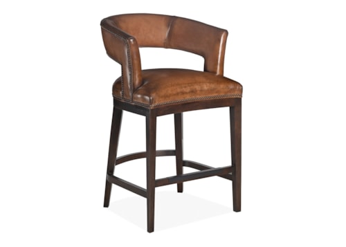 Contemporary Proximity Counter Stool with Open Back