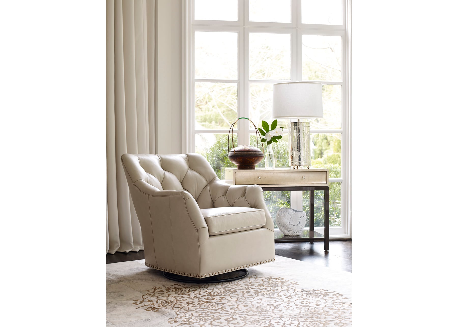 Crosby Swivel Glider Chair