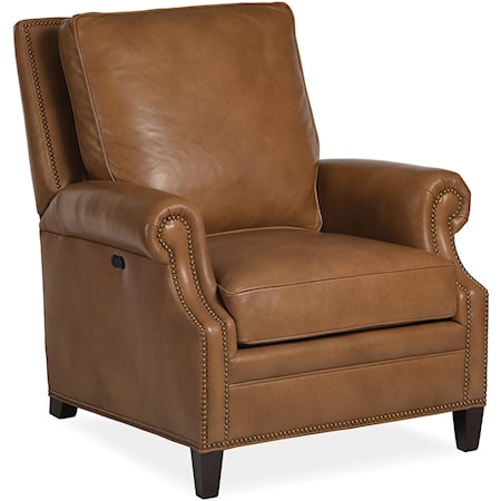 Traditional Alexis Power Tilt Back Recliner with Battery