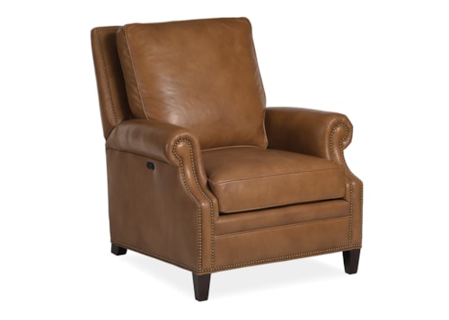 Traditional Alexis Power Tilt Back Recliner with Battery