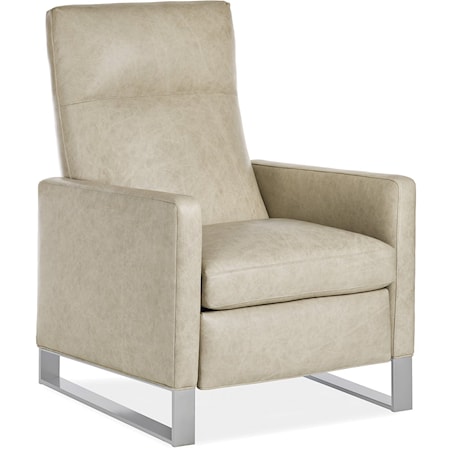 Contemporary Avett Power Recliner with Battery