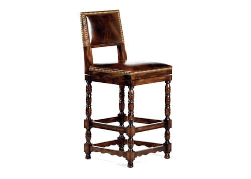 Traditional Taos Swivel Bar Stool
