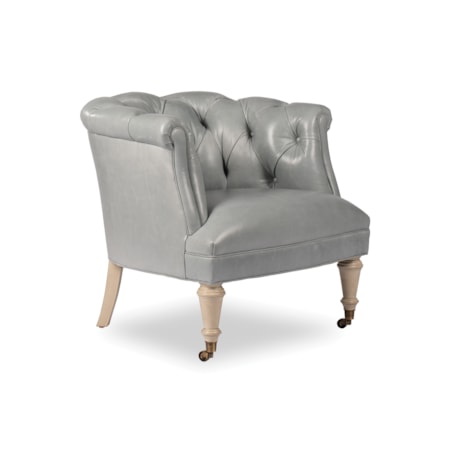 Tufted Barrel Chair