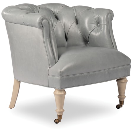 Tufted Barrel Chair