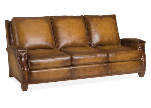 Rustic Sante Fe Sofa with Sante Fe Panels
