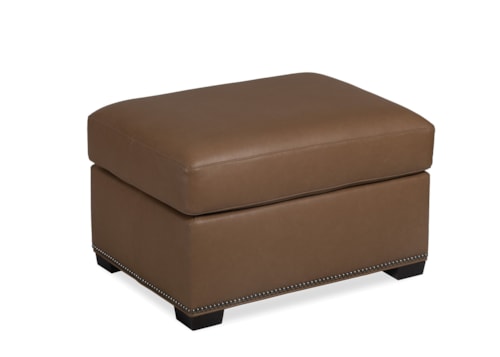 Transitional Andover Ottoman