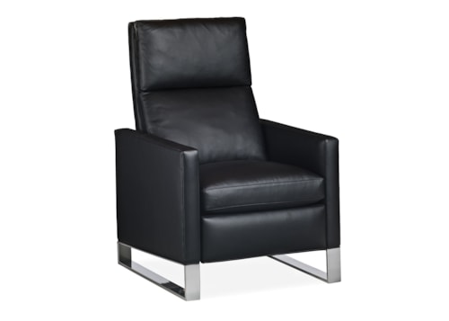 Contemporary Milo Steel Sled Base Power Recliner with Battery