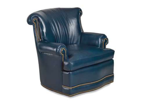 Transitional Sullivan Swivel Gilder Chair