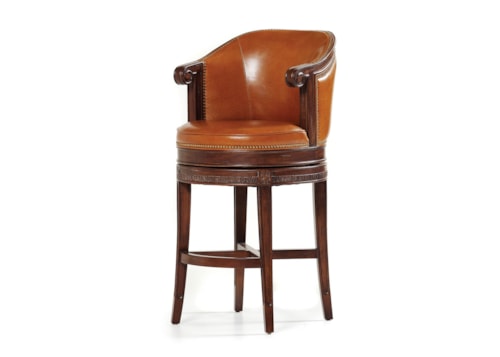 Traditional Viceroy Swivel Counter Stool