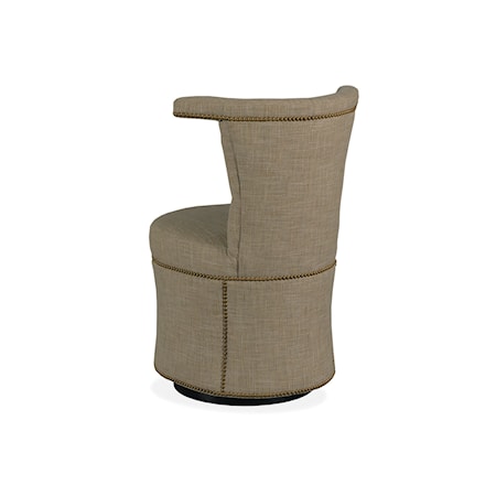 Margeaux Swivel Slipper Chair