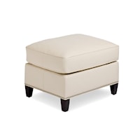 Transitional Arrington Ottoman