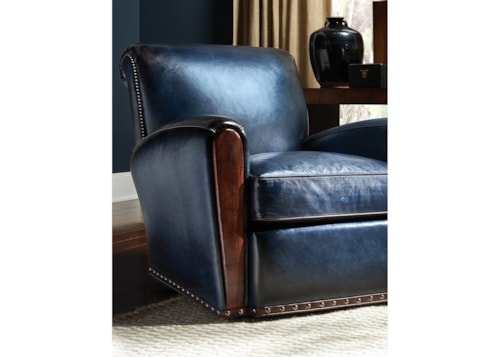 Transitional Boho Swivel Chair