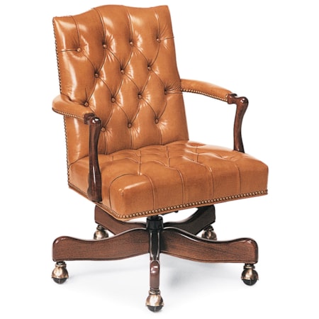 Graham Tufted Swivel-Tilt Chair