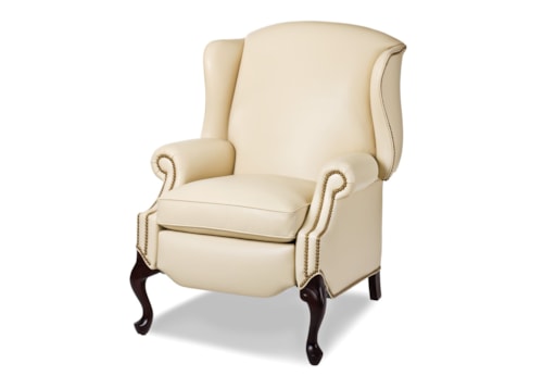 Contemporary Alexander Wing Chair Power Recliner