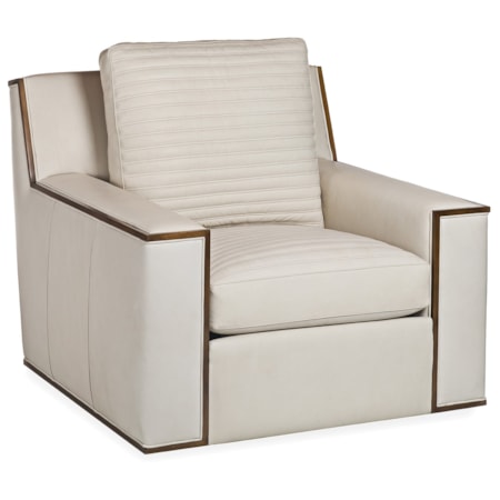 Emerson Channel Quilted Swivel Chair